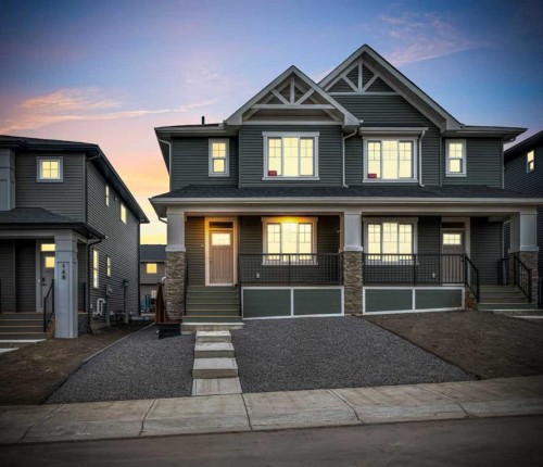 164 Legacy Reach Close Se, Calgary, AB - Outdoor With Facade