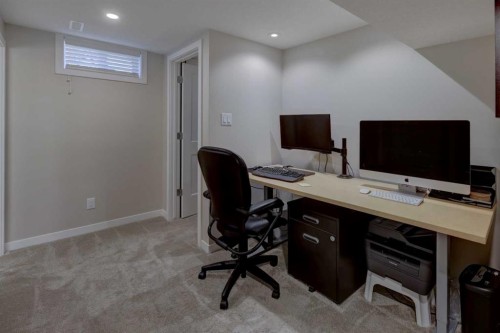 3111 Breen Crescent Nw, Calgary, AB - Indoor Photo Showing Office