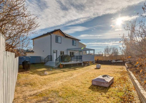 37 Cimarron Meadows Bay, Okotoks, AB - Outdoor With Deck Patio Veranda