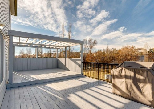 37 Cimarron Meadows Bay, Okotoks, AB - Outdoor With Deck Patio Veranda With Exterior