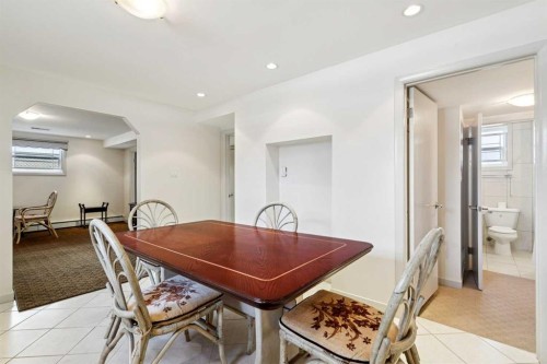 1228 Richland Road Ne, Calgary, AB - Indoor Photo Showing Dining Room