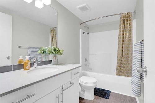 3420-181 Skyview Ranch Manor Ne, Calgary, AB - Indoor Photo Showing Bathroom