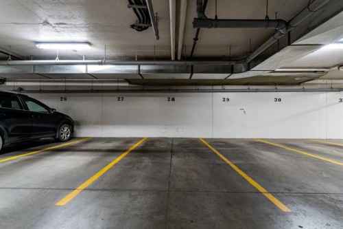 3420-181 Skyview Ranch Manor Ne, Calgary, AB - Indoor Photo Showing Garage