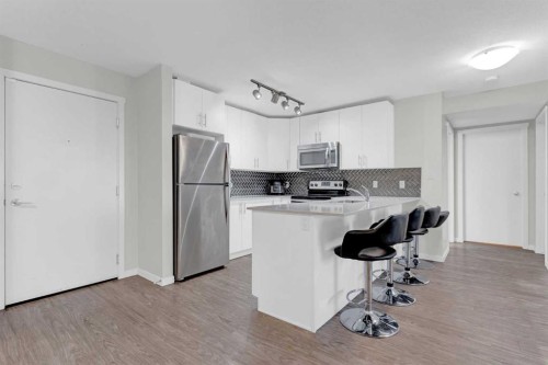 3420-181 Skyview Ranch Manor Ne, Calgary, AB - Indoor Photo Showing Kitchen