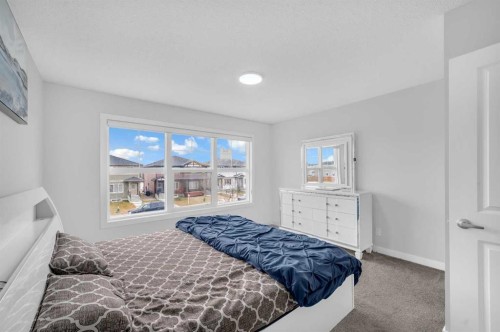 568 Cornerstone Avenue Ne, Calgary, AB - Indoor Photo Showing Bedroom