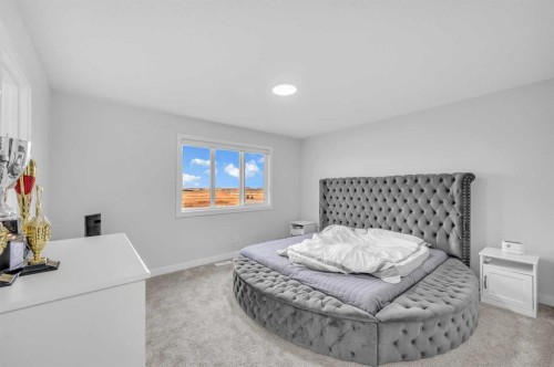 568 Cornerstone Avenue Ne, Calgary, AB - Indoor Photo Showing Bedroom
