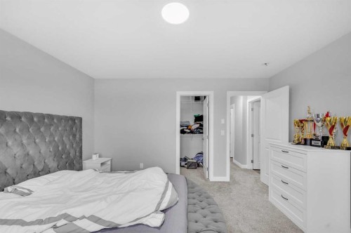 568 Cornerstone Avenue Ne, Calgary, AB - Indoor Photo Showing Bedroom