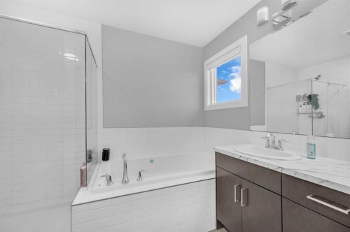 568 Cornerstone Avenue Ne, Calgary, AB - Indoor Photo Showing Bathroom