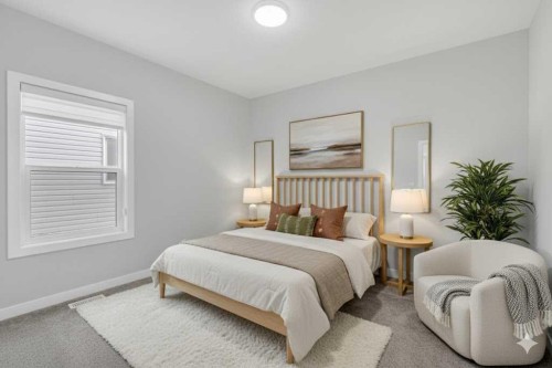 568 Cornerstone Avenue Ne, Calgary, AB - Indoor Photo Showing Bedroom