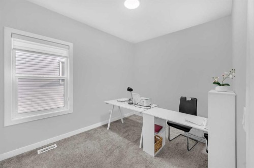 568 Cornerstone Avenue Ne, Calgary, AB - Indoor Photo Showing Office