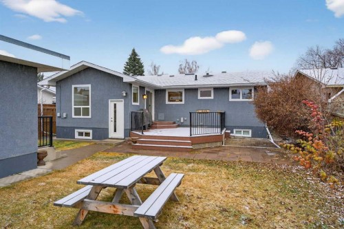 3704 58 Avenue Sw, Calgary, AB - Outdoor With Deck Patio Veranda