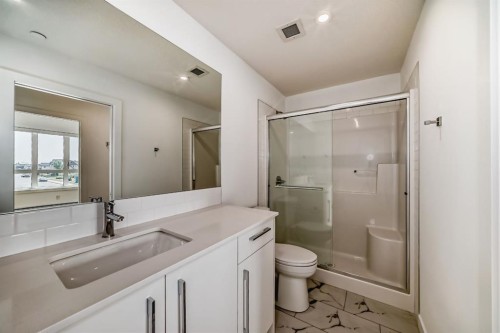 1507-60 Skyview Ranch Road Ne, Calgary, AB - Indoor Photo Showing Bathroom
