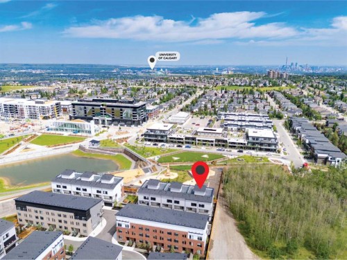 501-8155 8 Avenue Sw, Calgary, AB - Outdoor With View