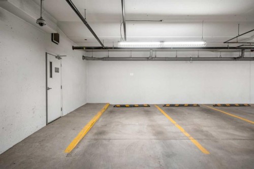 303-11 Burma Star Road Sw, Calgary, AB - Indoor Photo Showing Garage