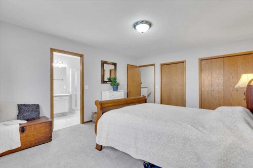 507 Sheep River Close, Okotoks, AB - Indoor Photo Showing Bedroom