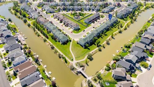 220 Bayside Point Sw, Airdrie, AB - Outdoor With Body Of Water With View