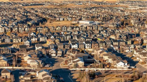 6 Morningside Landing Sw, Airdrie, AB - Outdoor With View