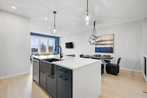 709 Marine Drive Se, Calgary, AB - Indoor Photo Showing Kitchen With Upgraded Kitchen