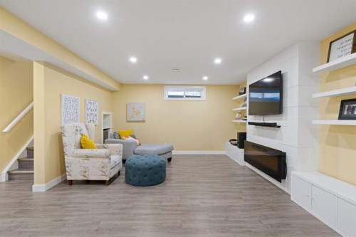 27 Gleneagles Terrace, Cochrane, AB - Indoor Photo Showing Basement