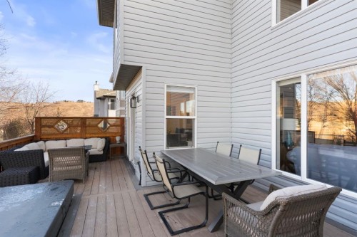 27 Gleneagles Terrace, Cochrane, AB - Outdoor With Deck Patio Veranda With Exterior
