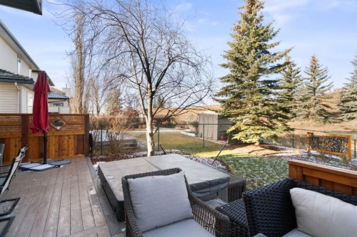 27 Gleneagles Terrace, Cochrane, AB - Outdoor With Deck Patio Veranda