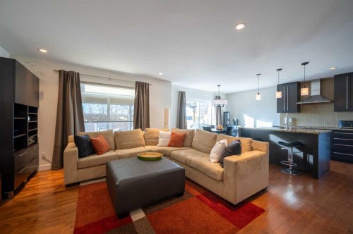 82 Chapalina Close Se, Calgary, AB - Indoor Photo Showing Living Room