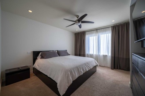 82 Chapalina Close Se, Calgary, AB - Indoor Photo Showing Bedroom