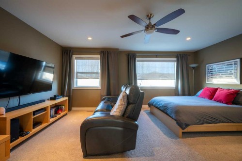 82 Chapalina Close Se, Calgary, AB - Indoor Photo Showing Bedroom