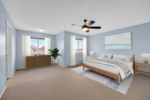 109 Bridlerange Place Sw, Calgary, AB - Indoor Photo Showing Bedroom