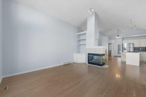 58 Chaparral Close Se, Calgary, AB - Indoor With Fireplace
