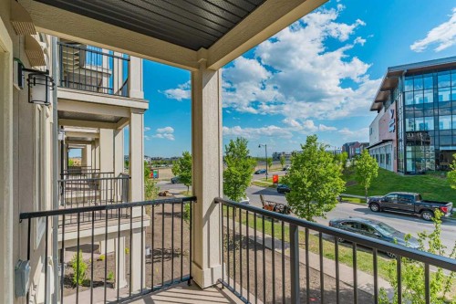 #217-140 Mahogany Street Se, Calgary, AB - Outdoor With Balcony With Exterior