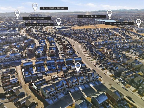 17 Auburn Meadows Link Se, Calgary, AB - Outdoor With View