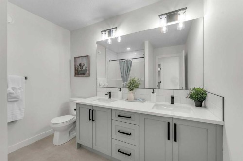 303 Kinniburgh Loop, Chestermere, AB - Indoor Photo Showing Bathroom