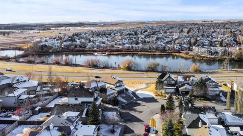 49 Somerside Close Sw, Calgary, AB - Outdoor With Body Of Water With View