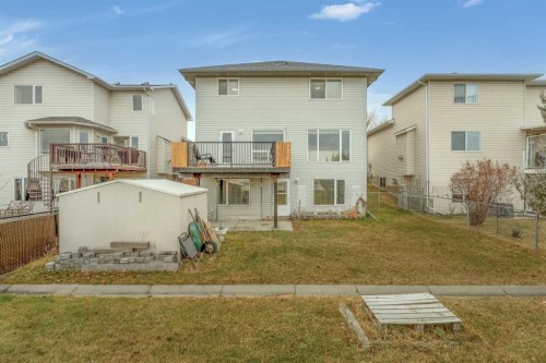 51 Westfall Crescent, Okotoks, AB - Outdoor With Deck Patio Veranda