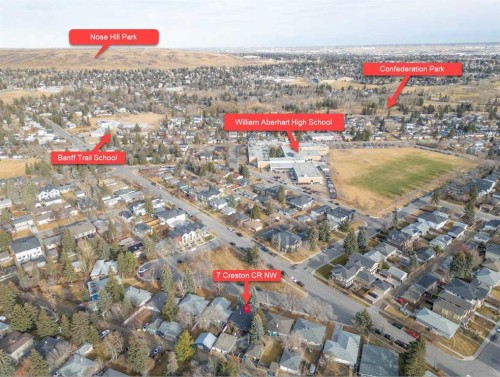 7 Creston Crescent Nw, Calgary, AB - Outdoor With View