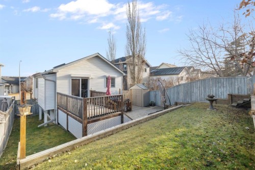 204 Hidden Spring Green Nw, Calgary, AB - Outdoor With Deck Patio Veranda