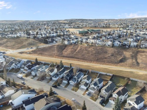 204 Hidden Spring Green Nw, Calgary, AB - Outdoor With View