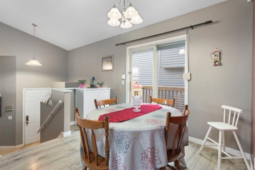 204 Hidden Spring Green Nw, Calgary, AB - Indoor Photo Showing Dining Room