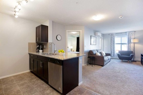 2316-81 Legacy Boulevard Se, Calgary, AB - Indoor Photo Showing Kitchen With Double Sink