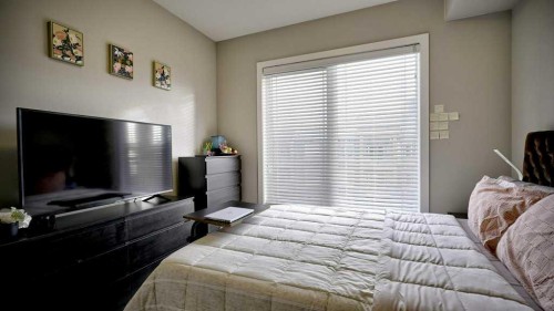 410-150 Auburn Meadows Manor Se, Calgary, AB - Indoor Photo Showing Bedroom