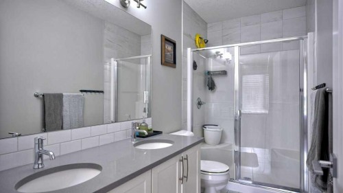 410-150 Auburn Meadows Manor Se, Calgary, AB - Indoor Photo Showing Bathroom