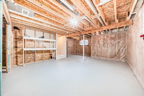 34 Cranbrook Hill Se, Calgary, AB - Indoor Photo Showing Basement