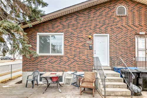 7602 25 Street Se, Calgary, AB - Outdoor With Deck Patio Veranda With Exterior