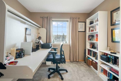 90 Patina Rise Sw, Calgary, AB - Indoor Photo Showing Office
