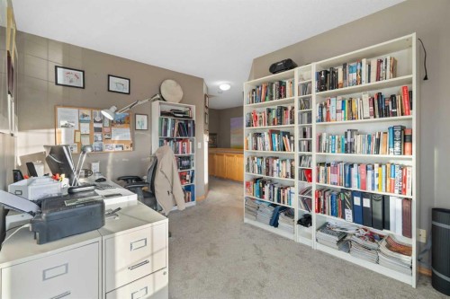 90 Patina Rise Sw, Calgary, AB - Indoor Photo Showing Office