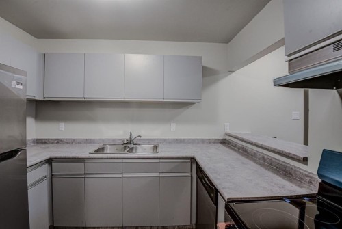 104-1720 13 Street Sw, Calgary, AB - Indoor Photo Showing Kitchen