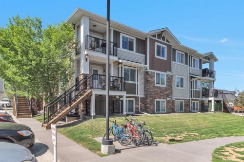 232-300 Marina Drive, Chestermere, AB - Outdoor With Balcony With Facade