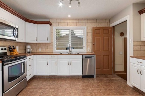 1321 39 Street Se, Calgary, AB - Indoor Photo Showing Kitchen With Double Sink