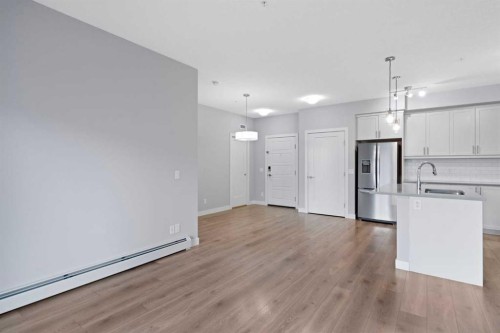 308-100 Auburn Meadows Manor Se, Calgary, AB - Indoor Photo Showing Kitchen